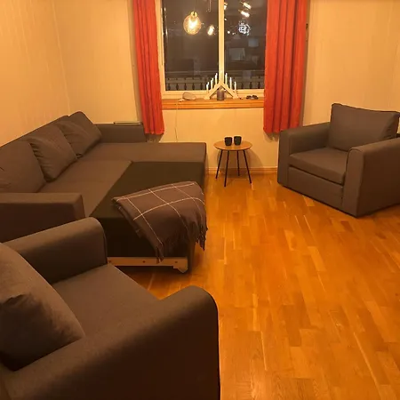 Sovesofa I Stue, Soveplasser Til To Alloggio in famiglia Harstad